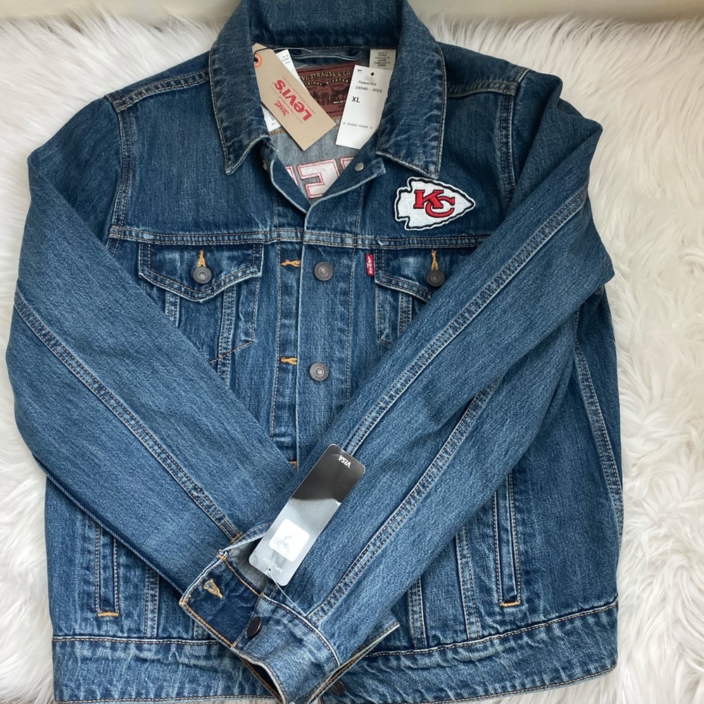 Kansas City Chiefs Jean Jacket